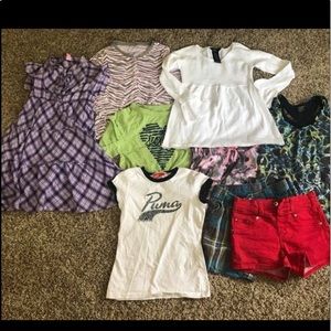 Bundled Girls Tops Size 6X/7